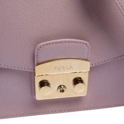 Pre Owned حقيبة كروس فورلا "ميتروبوليس" جلد وردي فاتح