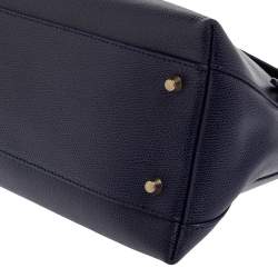 مملوكة مسبقًا حقيبة فورلا بيبر دومي جلد أزرق