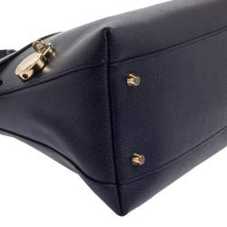 مملوكة مسبقًا حقيبة فورلا بيبر دومي جلد أزرق