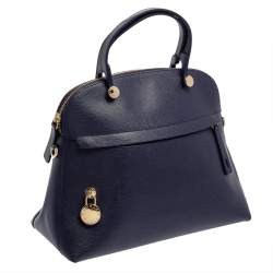 مملوكة مسبقًا حقيبة فورلا بيبر دومي جلد أ زرق