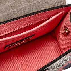 Pre Owned Furla Multicolour Peacock Print Leather Mini Metropolis Crossbody Bag