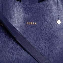 مملوكة مسبقًا Furla Purple Leather Alissa Tote