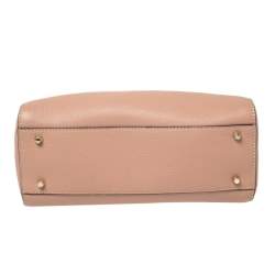 Pre Owned حقيبة فورلا اميلي جلد مُحبب وردي 