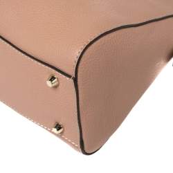 Pre Owned حقيبة فورلا اميلي جلد مُحبب وردي 