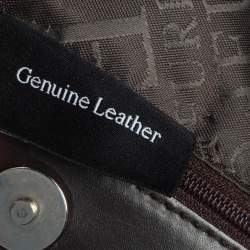 Pre Owned Furla Tri Color Leather Tote