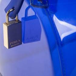 Pre Owned حقيبة فورلا كاندي متوسطة مطاط أزرق