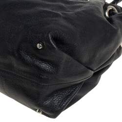 مملوكة مسبقًا حقيبة يد فورلا مضفر جلد أسود