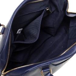 Pre Owned حقيبة فورلا تيسا جلد أزرق كحلي