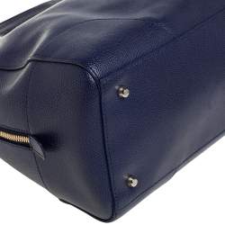 Pre Owned حقيبة فورلا تيسا جلد أزرق كحلي