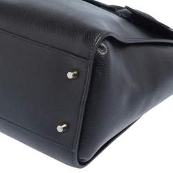 Furla Black Leather Large Metropolis Tote