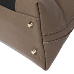 Pre Owned Furla Multicolor Leather Piper Dome Satchel