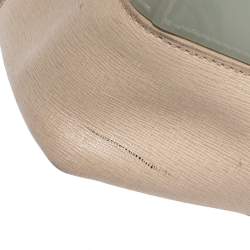 Pre Owned حقيبة ساتشل فورلا كاندي جلد ومطاط أخضر مينت/بيج