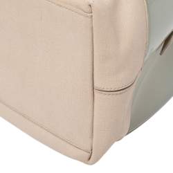 Pre Owned حقيبة ساتشل فورلا كاندي جلد ومطاط أخضر مينت/بيج