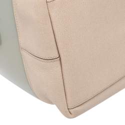 Pre Owned حقيبة ساتشل فورلا كاندي جلد ومطاط أخضر مينت/بيج