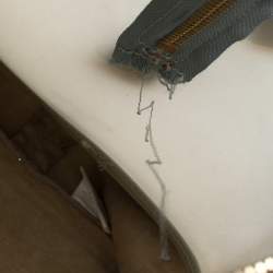 Pre Owned حقيبة ساتشل فورلا كاندي جلد ومطاط أخضر مينت/بيج