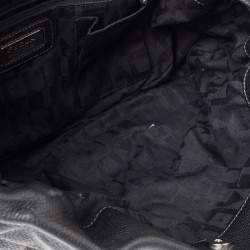 Furla Black Leather Hobo