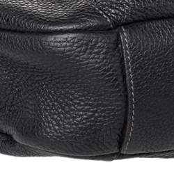 Furla Black Leather Hobo