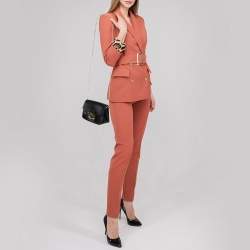 مملوكة مسبقًا حقيبة كروس فورلا ميني متروبوليس جلد أسود بسلسلة