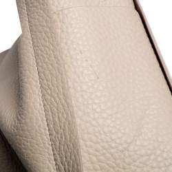 Pre Owned Furla Beige Leather Medium Capriccio Hobo