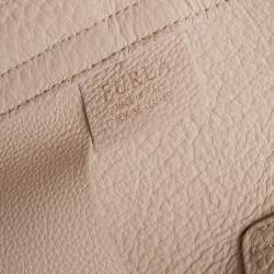 Pre Owned Furla Beige Leather Medium Capriccio Hobo