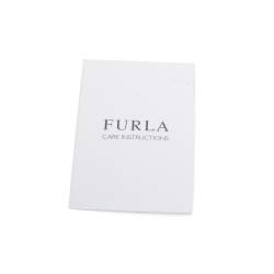 Pre Owned Furla Tri Color Leather Meridienne Shoulder Bag