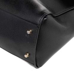 Pre Owned حقيبة يد توتس فورلا ميتروبوليس جلد أسود