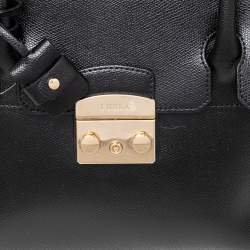 Pre Owned حقيبة يد توتس فورلا ميتروبوليس جلد أسود