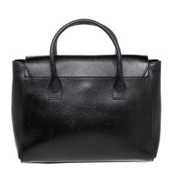 Pre Owned حقيبة يد توتس فورلا ميتروبوليس جلد أسود