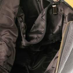 Furla Two Tone Brown Leather Top Zip Hobo