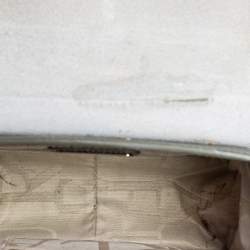 Pre Owned Furla Greyish Green Leather Mini Metropolis Chain Crossbody Bag