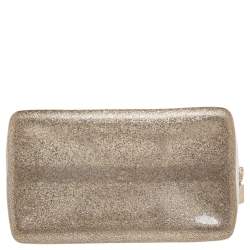 Pre Owned حقيبة ساتشل  فورلا كاندي مطاط غليتر ذهبي