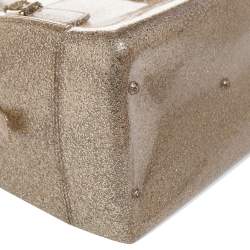 Pre Owned حقيبة ساتشل  فورلا كاندي مطاط غليتر ذهبي