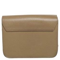 مملوكة مسبقًا حقيبة كروس فورلا ميني متروبوليس جلد أخضر كاكي بسلسلة