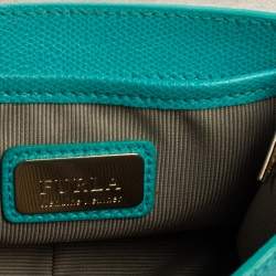 Pre Owned حقيبة كروس فورلا ميتروبوليس جلد تركواز