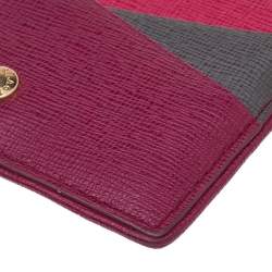 Furla Tricolor Leather Card Holder