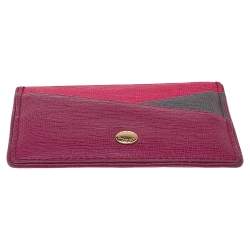 Furla Tricolor Leather Card Holder