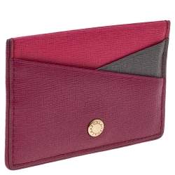 Furla Tricolor Leather Card Holder