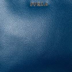 مملوكة مسبقًا حقيبة كروس فورلا بوهيمي جلد أزرق