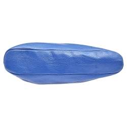 Pre Owned Furla Blue Leather Crossbody Bag