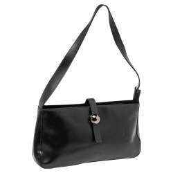مملوكة مسبقًا Furla Black Leather Shoulder Bag