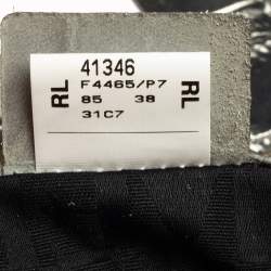 مملوكة مسبقًا Furla Metallic Silver Croc Embossed Leather Devide It Tote