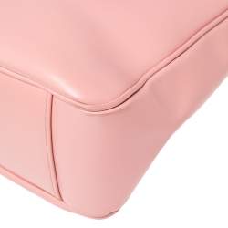 Pre Owned Furla Pink Leather Tote