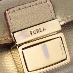 Pre Owned حقيبة كروس فورلا أليكترا أريس جلد ثلاثي اللون 