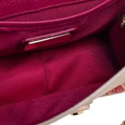 Pre Owned حقيبة كروس فورلا ميني ميتروبوليس جلد طباعة زهور بيج