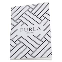 Pre Owned Furla Burgundy Embossed Leather Drawstring Corona Bucket Bag