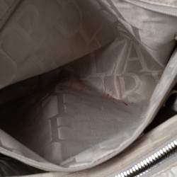 مملوكة مسبقًا Furla Offwhite Croc Embossed Leather Martha Tote