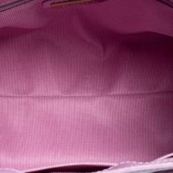 Pre Owned Furla Pink Leather Small Metropolis Tote