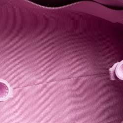 Pre Owned Furla Pink Leather Small Metropolis Tote