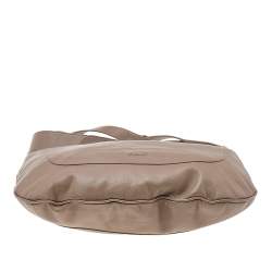 Pre Owned Furla Grey Leather Hobo