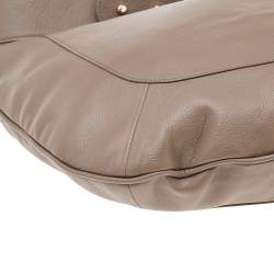 Pre Owned Furla Grey Leather Hobo